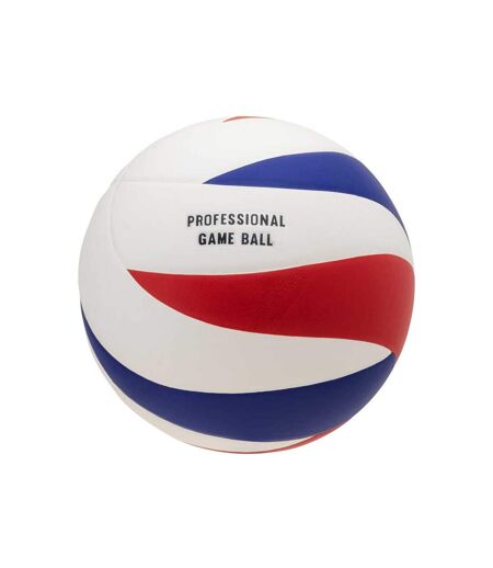 Ballon De Volley-ball Seagulls Taille 5 Blanc Bleu Rouge Huari