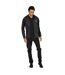 Mens Sereno 3 Stripes Aeroready Slim Track Jacket Black Adidas-3