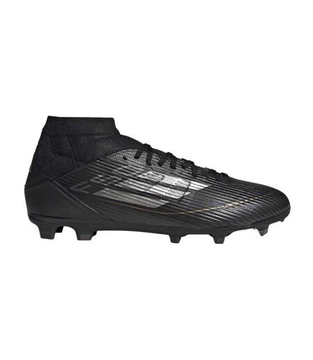 Mens F50 League Firm Ground Football Boots Black Silver Adidas