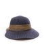 Chapeau de soleil en paille bleu marine via lorenzo pan coupe ocean-1