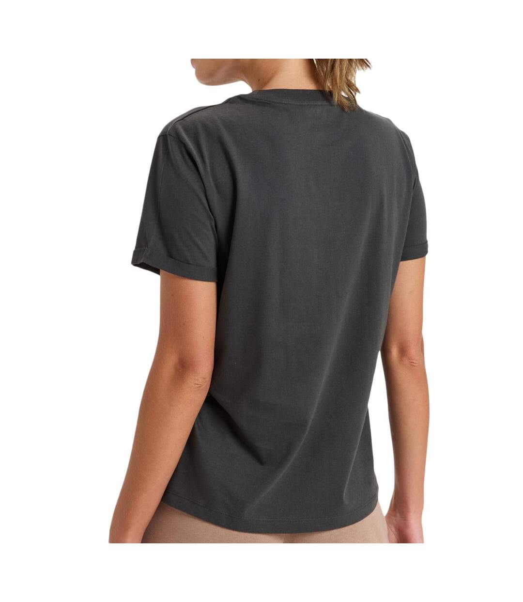 T-shirt gris femme roxy oceanregular - l-2