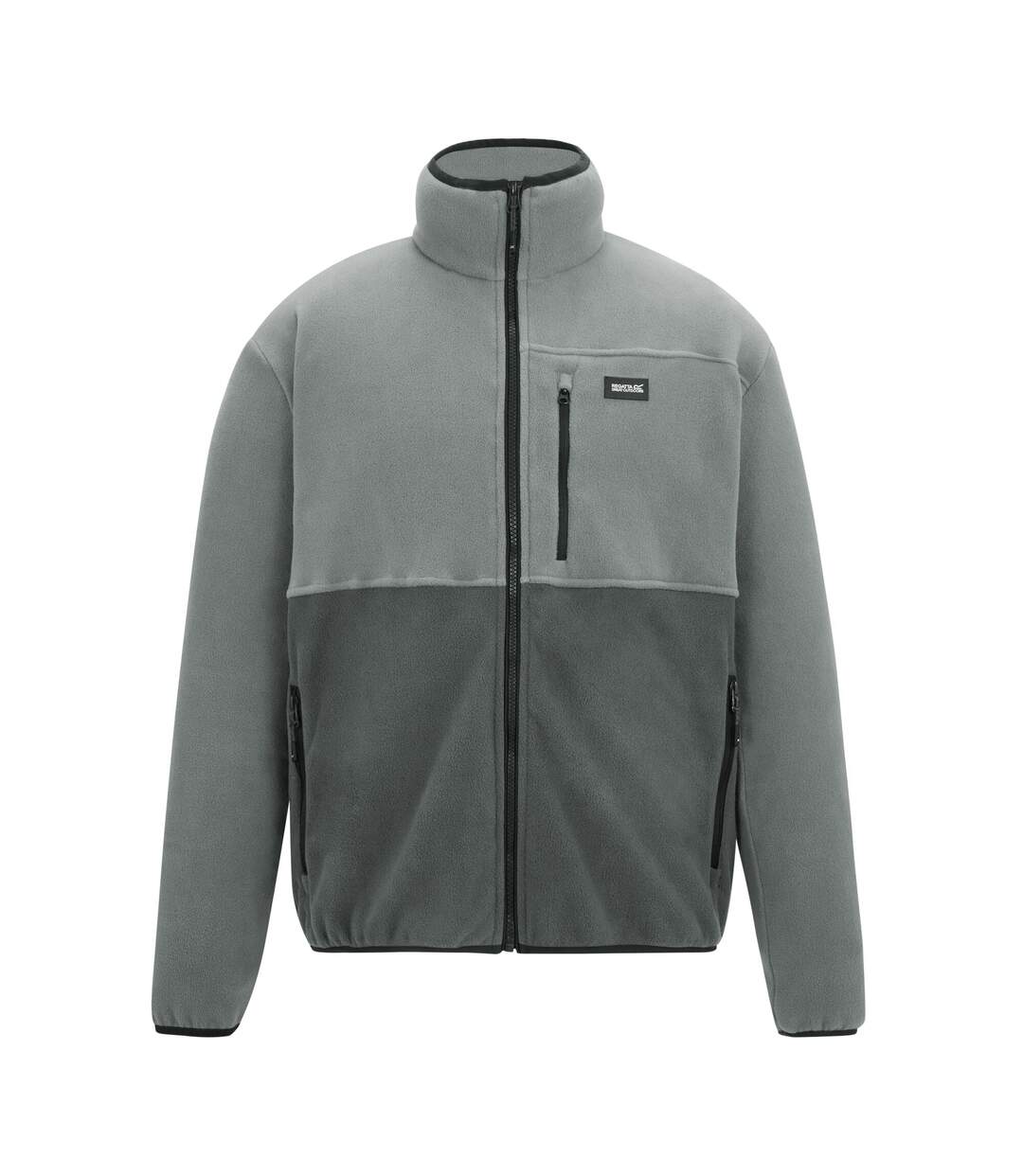 Veste Polaire Motif/style Blocs De Couleurs Frankie Homme Orage Gris Regatta-2