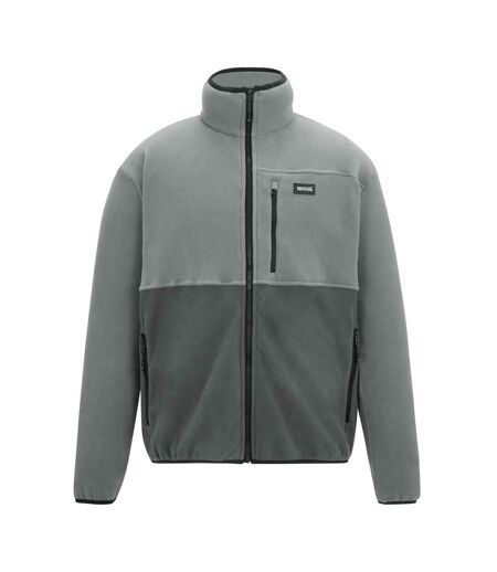 Veste Polaire Motif/style Blocs De Couleurs Frankie Homme Orage Gris Regatta