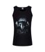 Unorthodox Collective Mens Raven Vest Top (Noir) - UTGR2876-1