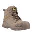 Bottines De Sécurité Mary Adulte Beige Gris Amblers-1