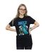 Disney - T-shirt MONSTERS UNIVERSITY POSTER - Femme (Noir) - UTBI17091-2