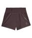 Womens/ladies Song For The Mute Regular Running Shorts Coffee Adidas-2