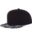 Casquette Motif/style Roses Noir Gris Flexfit-1