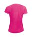 SOLS Womens/Ladies Sporty Short Sleeve T-Shirt (Neon Pink)