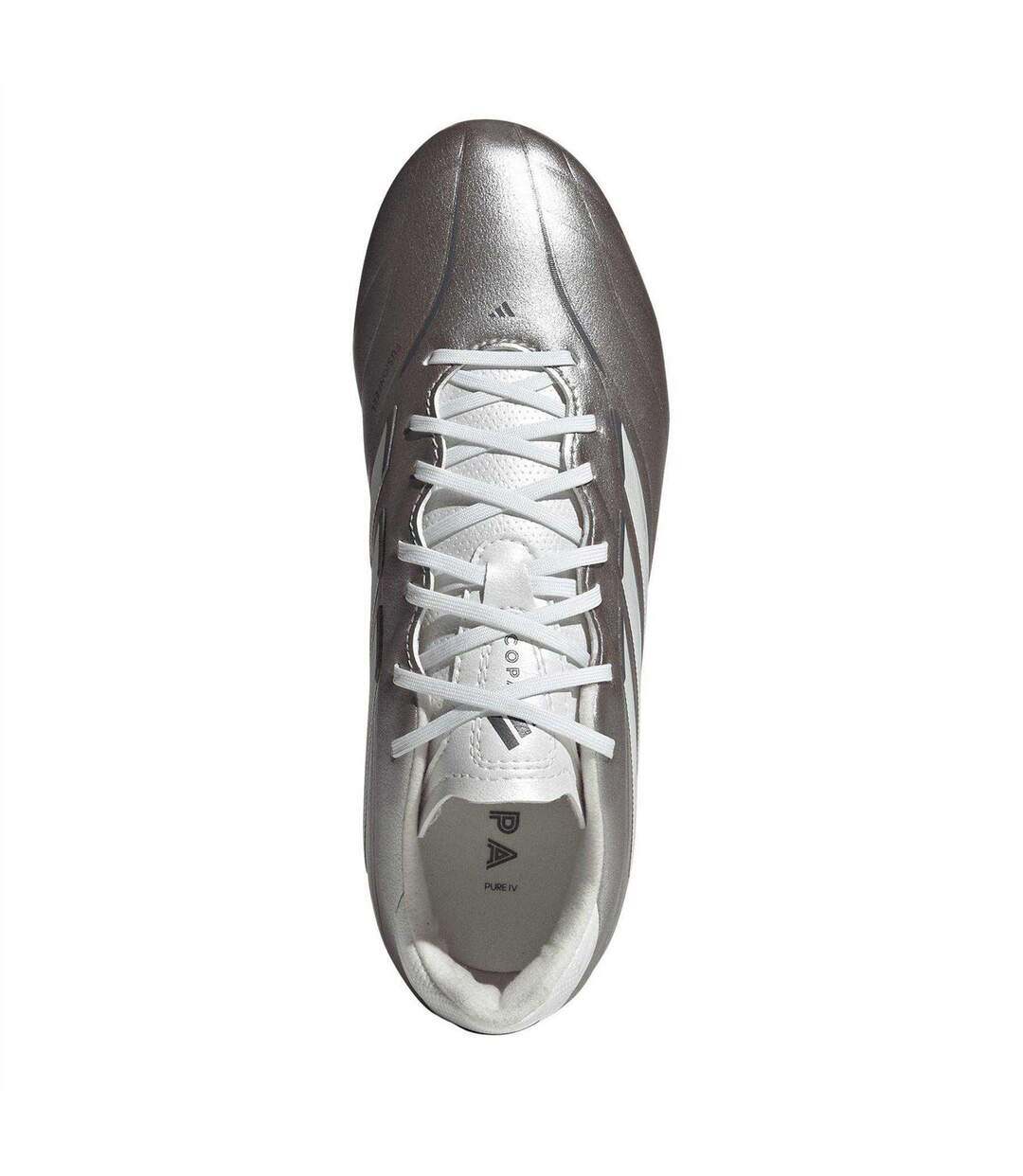 Chaussures De Foot Pour Terrain Ferme Copa Pure League Femme Argenté Adidas-4