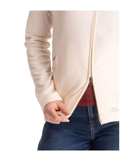 Womens/ladies Renato At100 Fleece Jacket Cream Blush Trespass