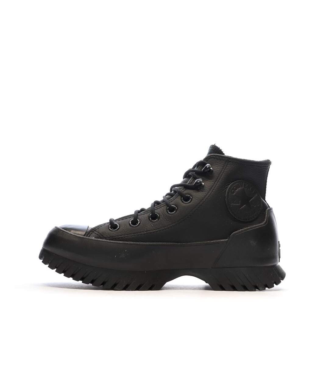 Baskets noires homme converse all star lugged-1