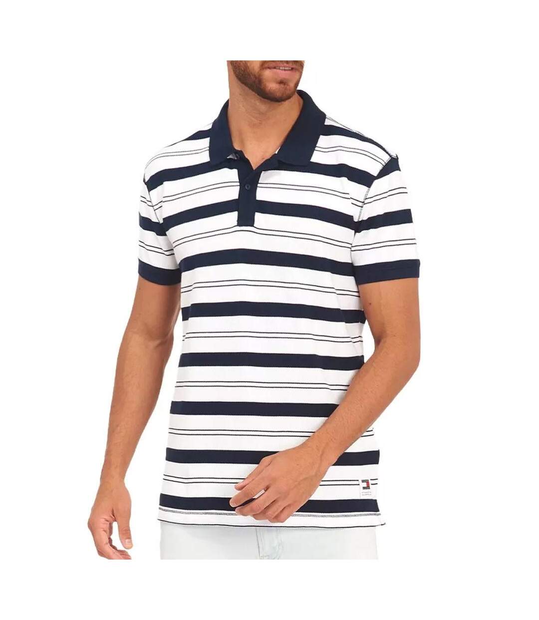 Polo Marine/Blanc Homme Tommy Hilfiger DM0DM18921 - M-1