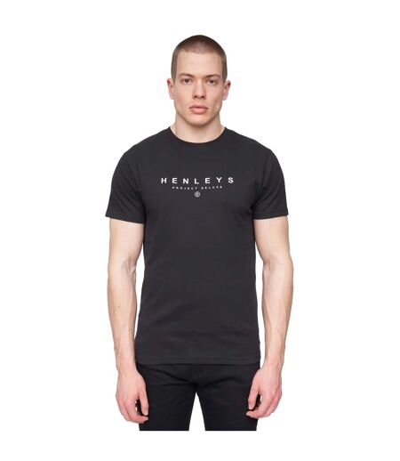 T-shirt ninesix homme noir Henleys