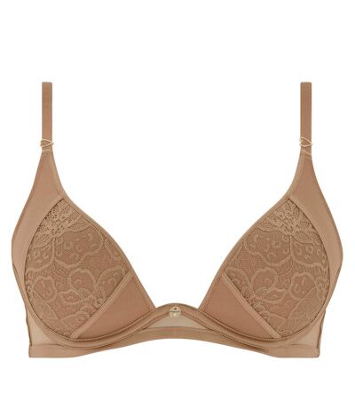 Soutien-gorge coques moulées beige Louna