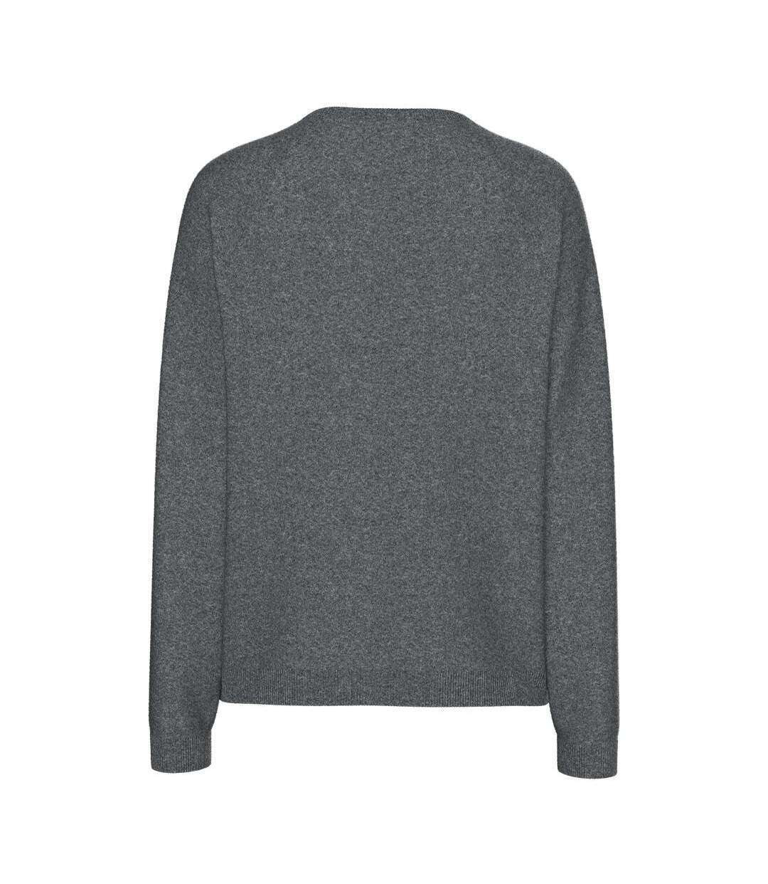 Pull gris femme pieces bree knit-2