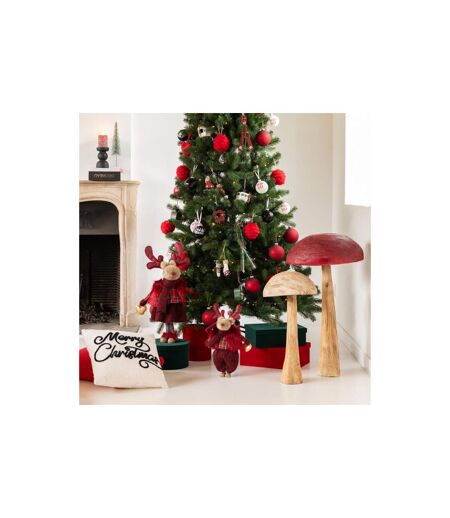 Lot de 3 Boîtes de Rangement Vaughn 36cm Rouge