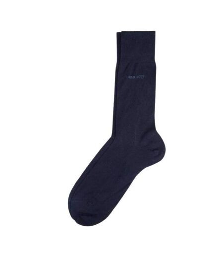 Chaussettes Motif/style Logo Homme Bleu Marine Hugo Boss
