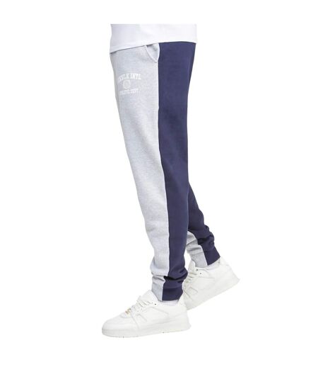 Unisex Adult Contrast Jogging Bottoms Grey SikSilk