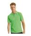 Asquith & Fox Mens Short Sleeve Performance Blend Polo Shirt (Lime)