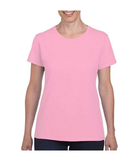 T-shirt À Manches Courtes Coupe Féminine Femme Rose Clair Gildan