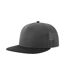 Casquette De Baseball Bank Five Gris Foncé Noir Atlantis Headwear-1