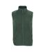 Unisex adult factor microfleece recycled body warmer forest green SOLS