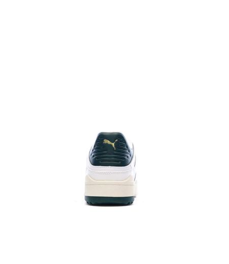 Baskets blanc/vert foncé puma slipstream