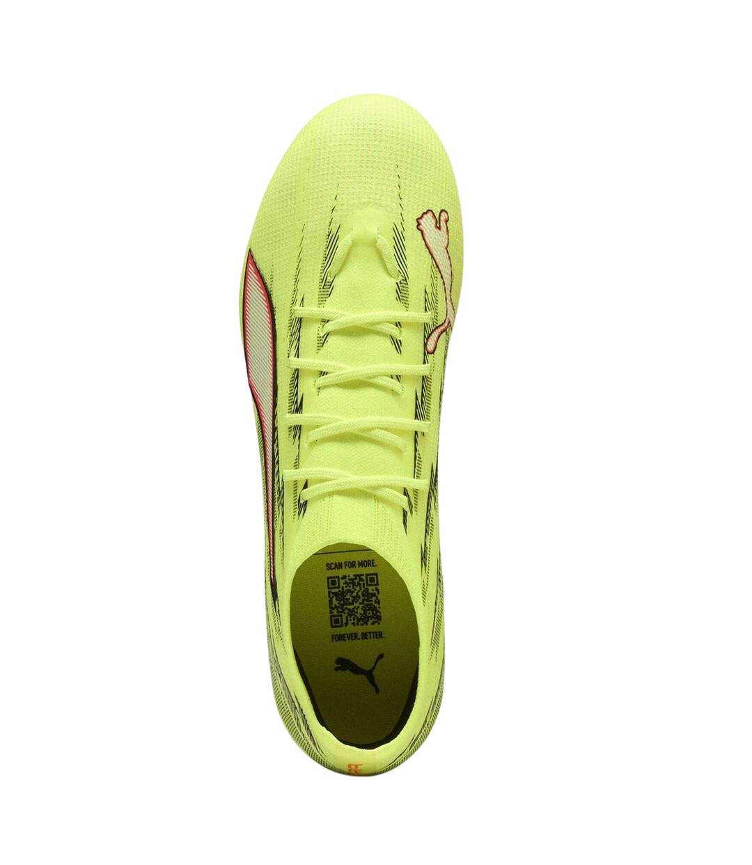 Mens Ultra 6 Firm Ground Football Boots Yellow Black Puma-3