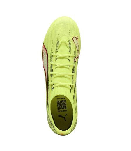 Mens Ultra 6 Firm Ground Football Boots Yellow Black Puma