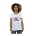 Disney T-shirt en coton Femmes/Ladies Lilo And Stitch Ohana Heart With Angel (Blanc) - UTBI25822-2