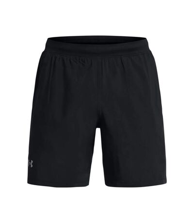 Short launch homme noir / noir brillant Under Armour