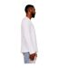 Mens ringspun cotton long-sleeved t-shirt white Casual Classic