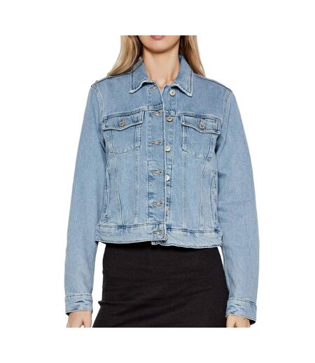 Veste en jean bleu femme tommy jeans classic trucker - s