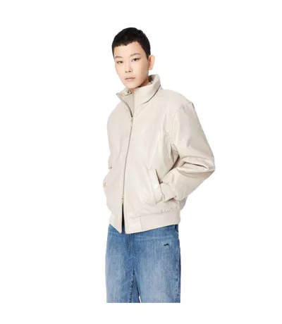 Blouson Aviateur Femme Beige Armani Exchange
