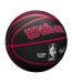 Ballon De Basket Motif/style Nba Chicago Bulls Taille 7 Noir Rouge Wilson-2
