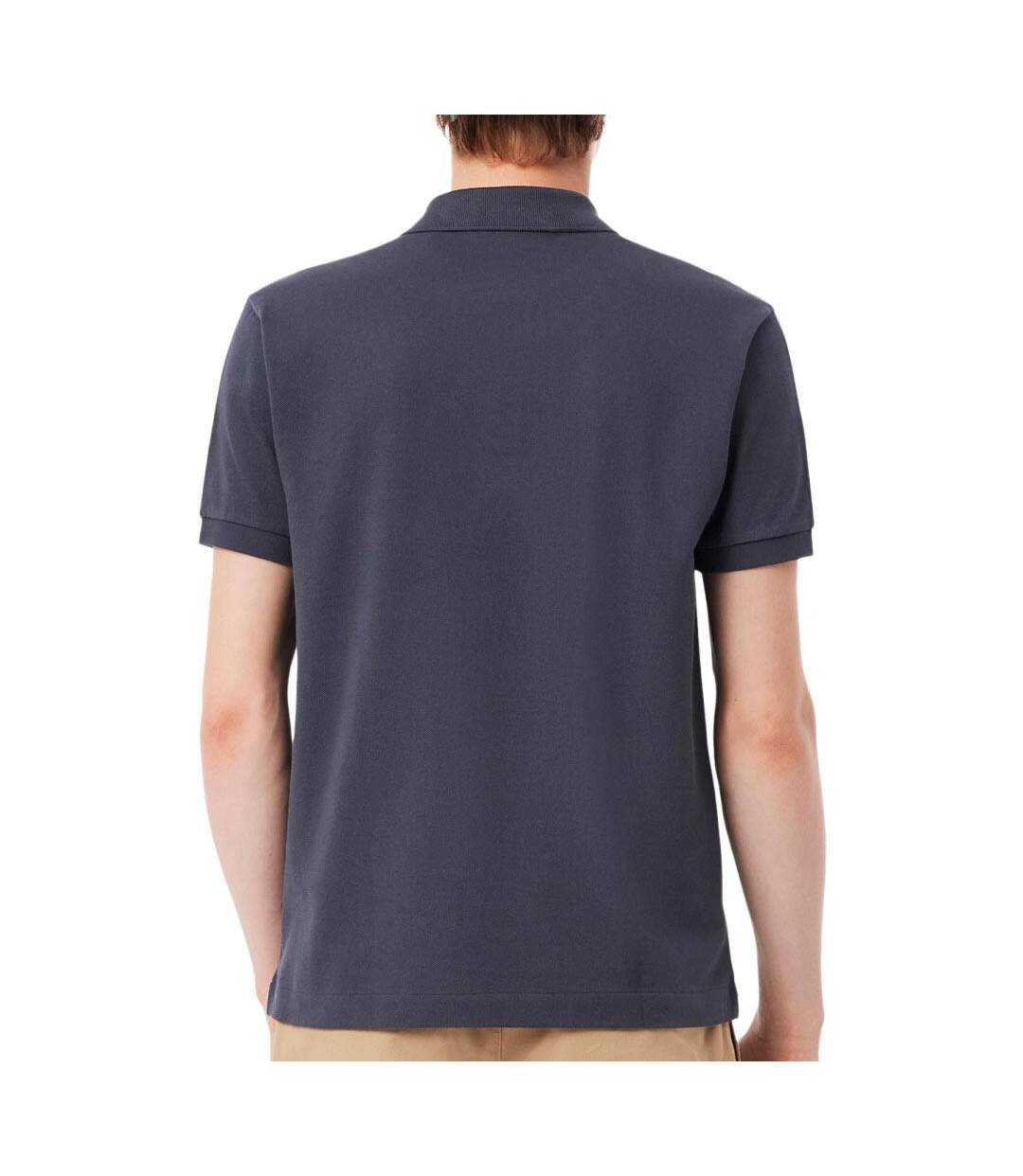 Polo gris homme lacoste  slim fit-2