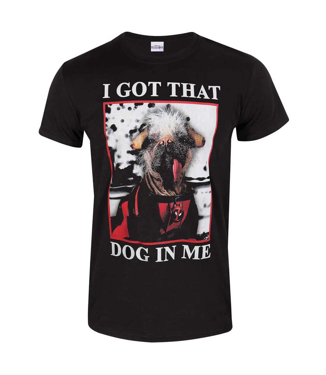 T-shirt got that dog adulte noir Deadpool & Wolverine-1