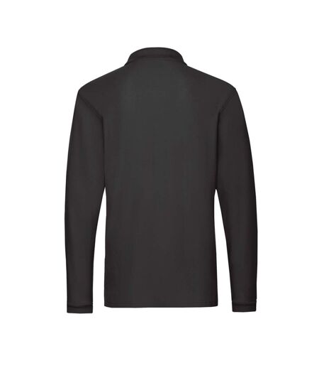 Polo Premium Homme Noir Fruit Of The Loom