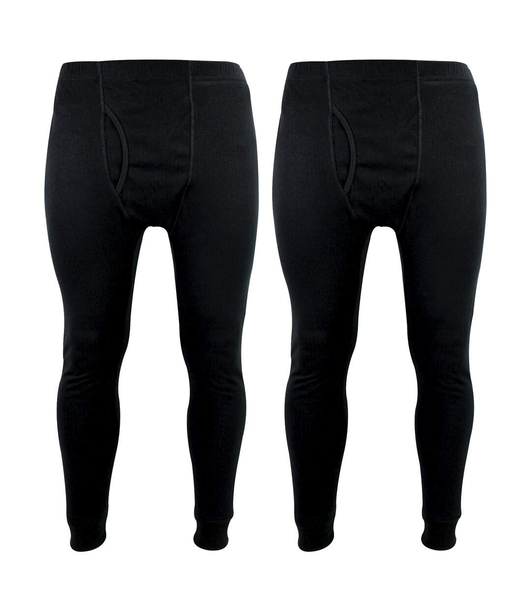 2 Pack Mens Thermal Long Johns | Winter Base Layer Thermal Underwear-1