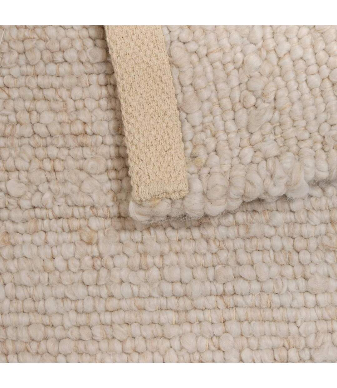 Tapis Effet Laine Volna 160x230cm Ivoire-3