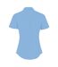 Kustom Kit Womens/Ladies Short Sleeve Poplin Shirt (Light Blue) - UTRW6162
