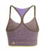 Brassière De Sport Motif/style Imprimé Léopard Stella Mccartney Truestrength Femme Kaki Adidas-2
