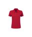 Polo À Manches Courtes  Pour Femme Rouge SG-2