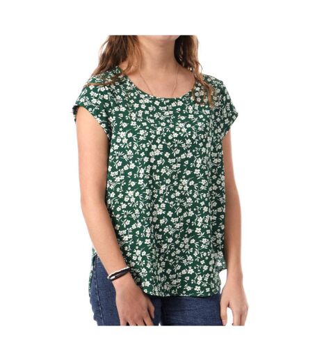 Top Imprimé Vert à Motifs Femme Only Vic - 34