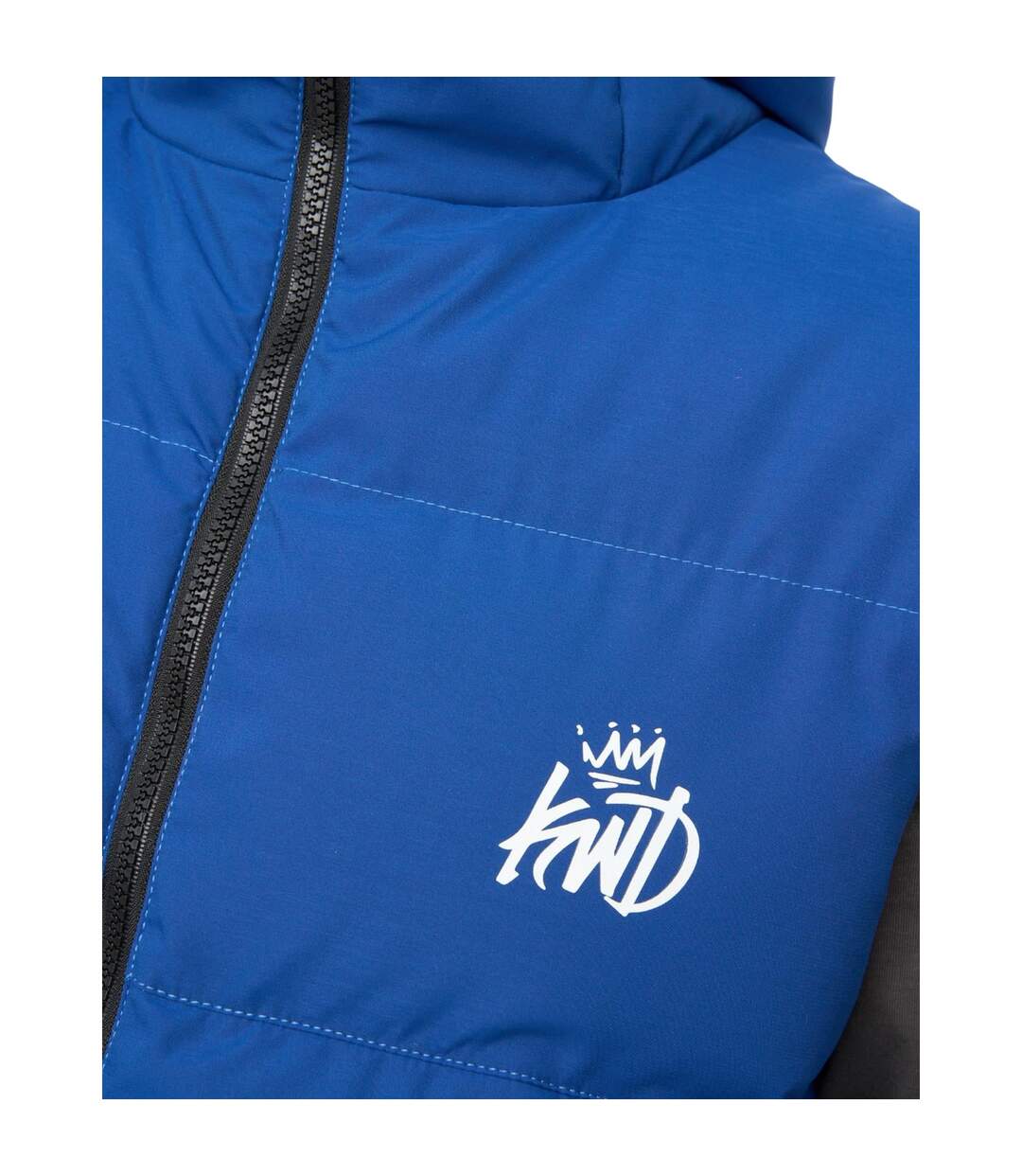 Doudoune Sans Manches Motif/style Matelassé Nahjo Homme Bleu Kings Will Dream-4