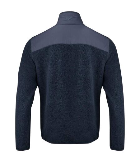 Mens Cascade Sherpa Fleece Jacket Dark Navy Cutter & Buck
