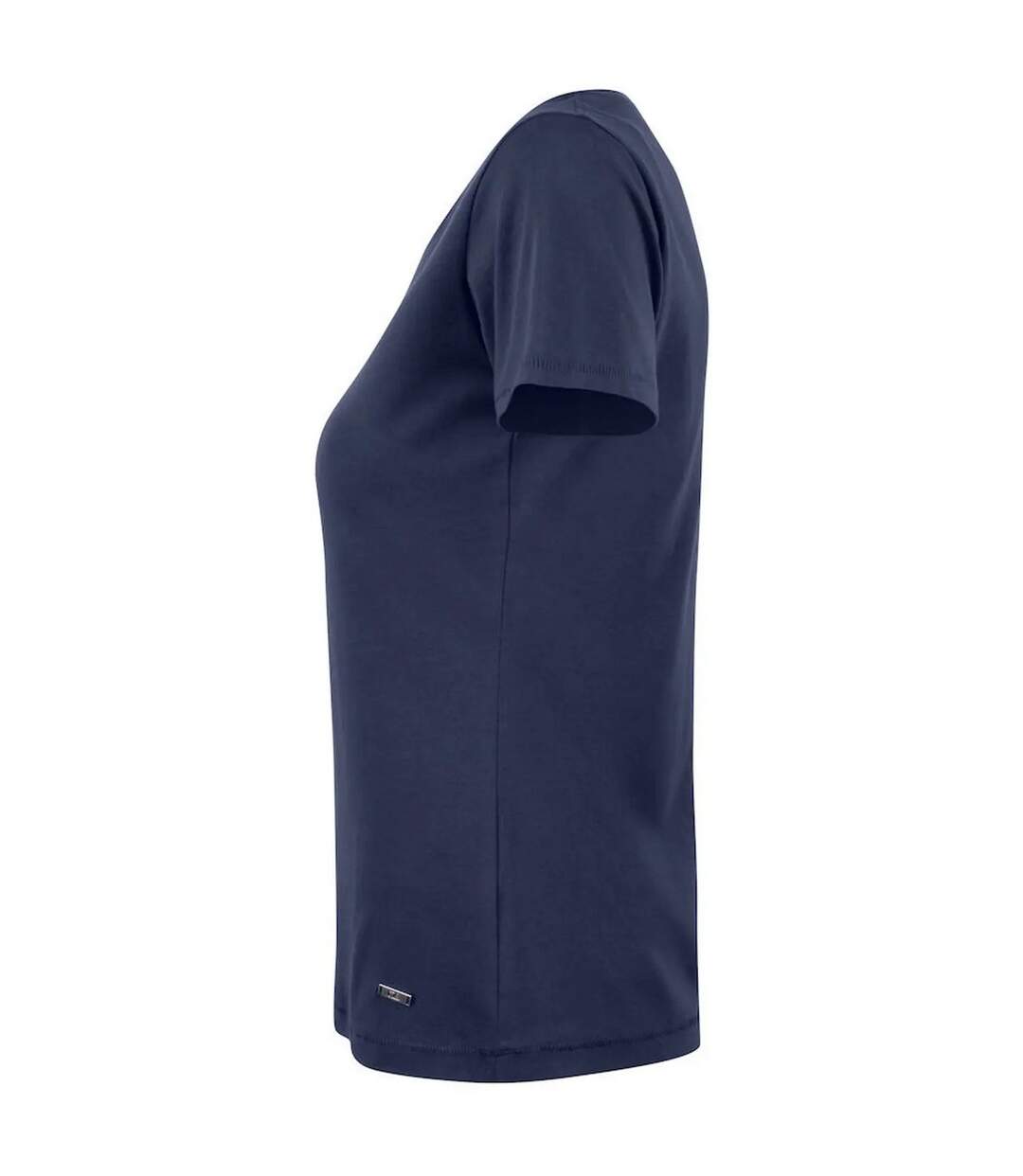 Womens/ladies Manzanita Round Neck Fitted T-shirt Dark Navy Cutter & Buck-3