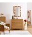 Commode 3 tiroirs TIRIA - Marron-2