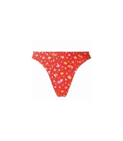 Slip tanga rouge Diabolo